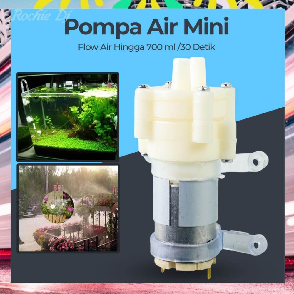 POMPA AIR MINI AQUARIUM 12V - 14150 - WHITE