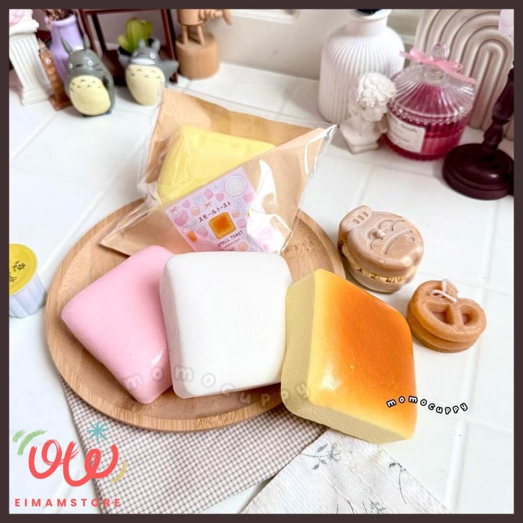Promo Momocuppy Small Toast Sticky Squishy Soft Slow