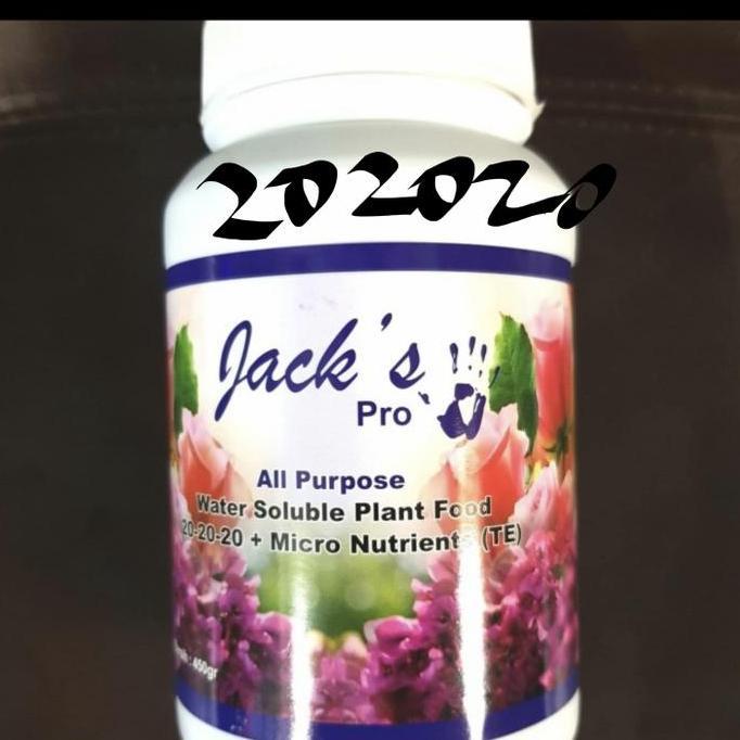 PUPUK KHUSUS ANGGREK. JACK PRO 450gr. ORIGINAL