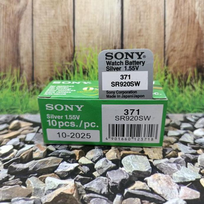 Ready  Baterai Jam Tangan Casio AW-90H AW 90H Sony Type 371 SR920SW Original