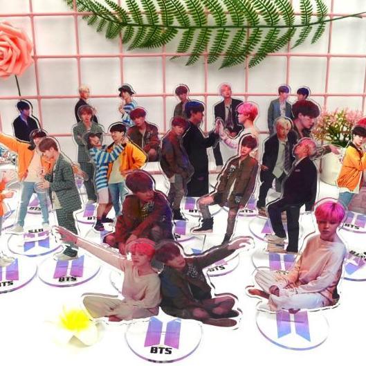 BTA5 BTS suga love yourself standee stand akrilik standing pajangan