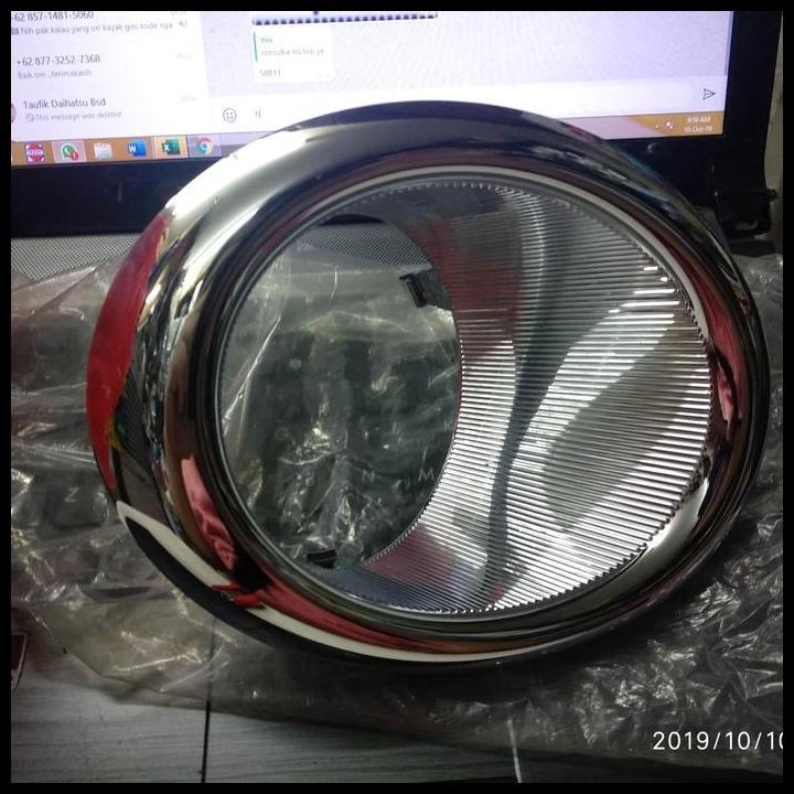TERBARU ORIGINAL BARU CHROME FOGLAMP AYLA 2022 KE BAWAH 