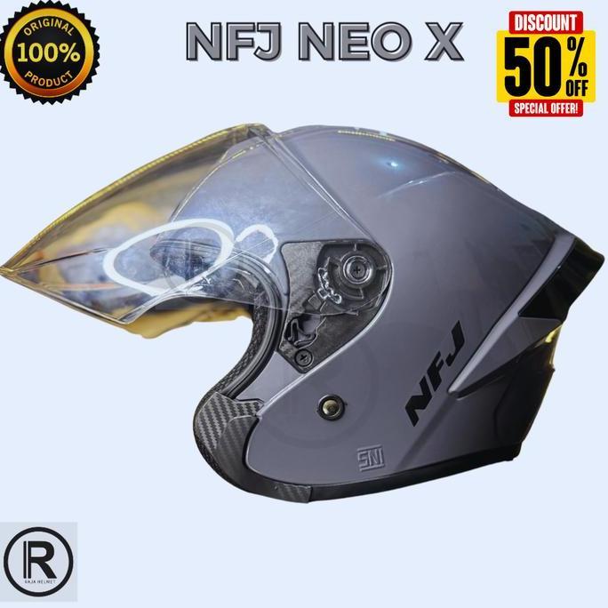 HELM NFJ NEO X  MURAH Helm  Helm Cowok Cewek Keren