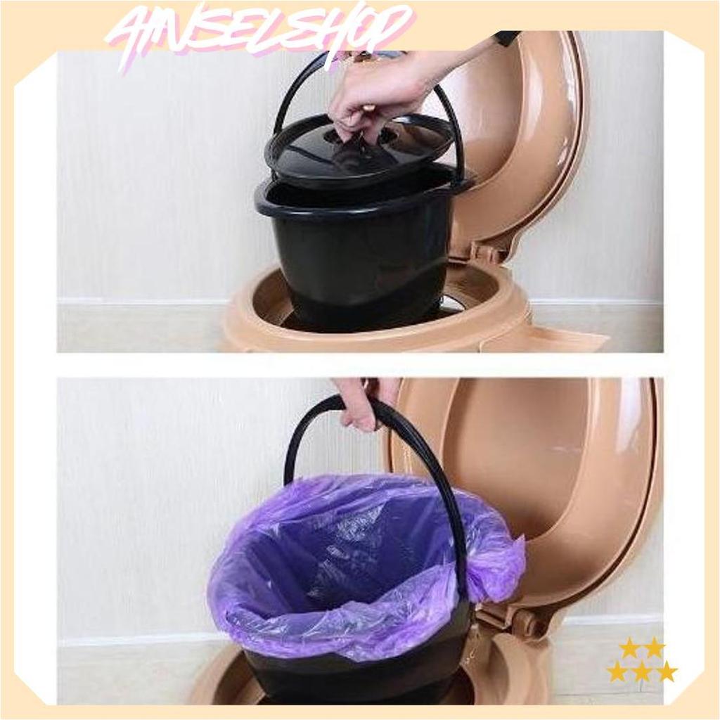 Closet Toilet Duduk Portable + Ember Untuk Lansia & Ibu Hamil - Toilet Duduk Portable Ibu Hamil Lans