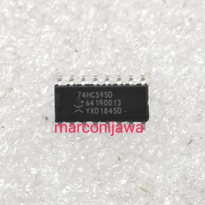 74HC595 ic smd tempel 74hc595 74hc595