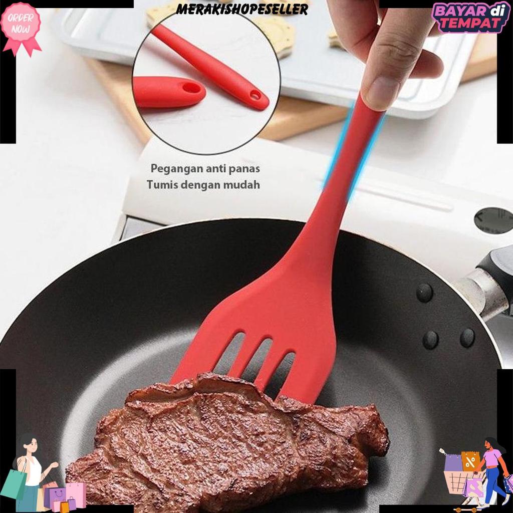 Spatula Set 5 In 1/Sotil Silikon Set Ready Tanpa Nunggu