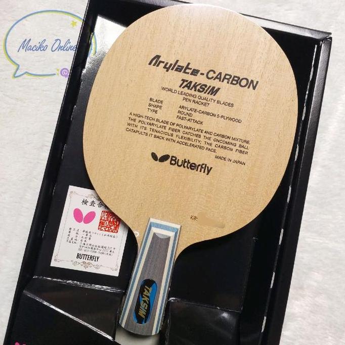 Butterfly Penholder Taksim CS ~ Kayu Bet Pingpong Butterfly Taksim CS