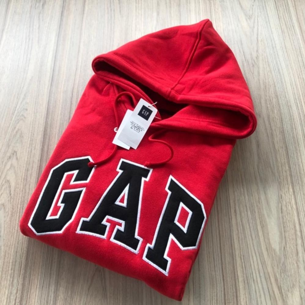 RECOMMENDED Jaket GAP - Hoodie Gap Abu Logo bordir pria wanita Dewasa tebal premium distro 2026