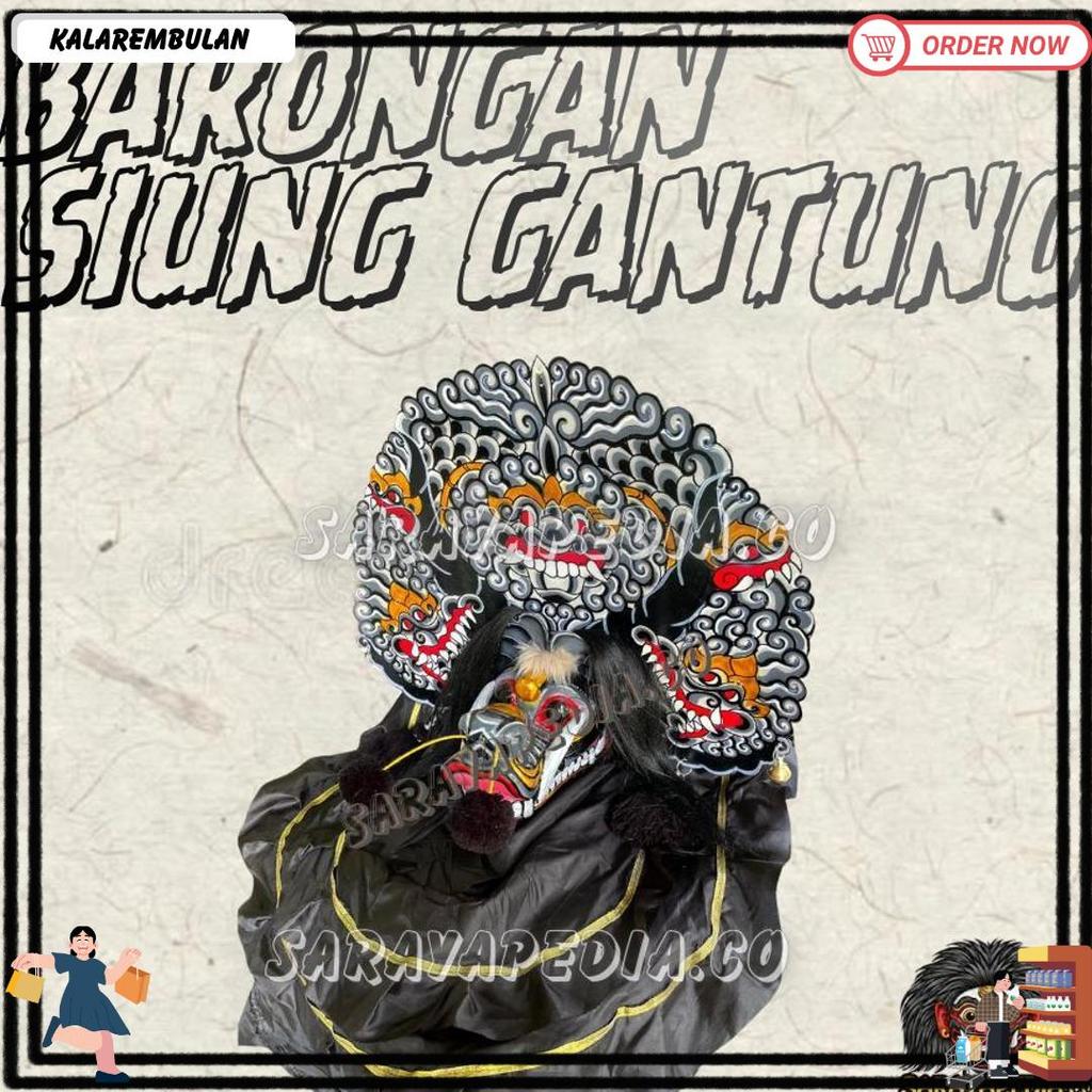 Barongan Telon Siung Gantung Barongan Pentas Sry Discount