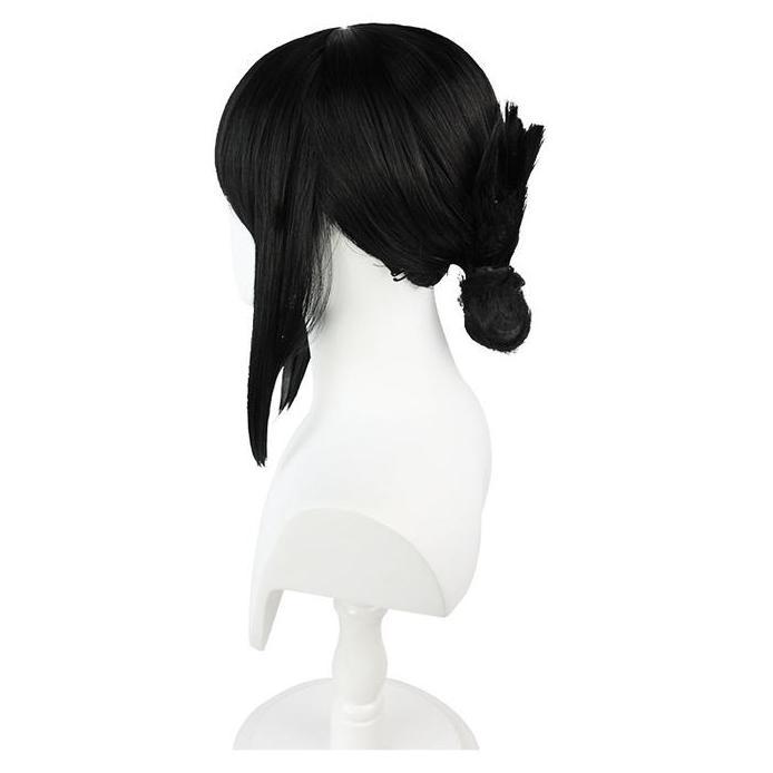 LOL-63 wig rambut palsu daily lolita cosplay love is war kaguya sama hitam