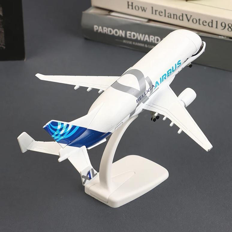 Kualitas Super 20Cm Diecast Pesawat Beluga Xl Diecast Pesawat Besi Diecast Pesawat Terbang Beluga Ma
