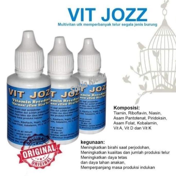 Vit Joss Vitamin Breeding/Ternak Murai Harmoni Alam 30 Ml