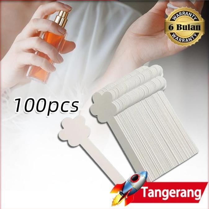 AMERZANA 100PCS Smelling Strip Parfum / Kertas Parfum Paper Test / Fragrance Smelling Strip