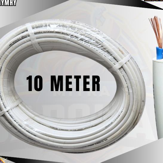 Kabel Listrik 2X1.5 Serabut Tembaga / Kabel Serabut Tembaga Ecer 10 Meter / Kabel Listrik Serabut Ny