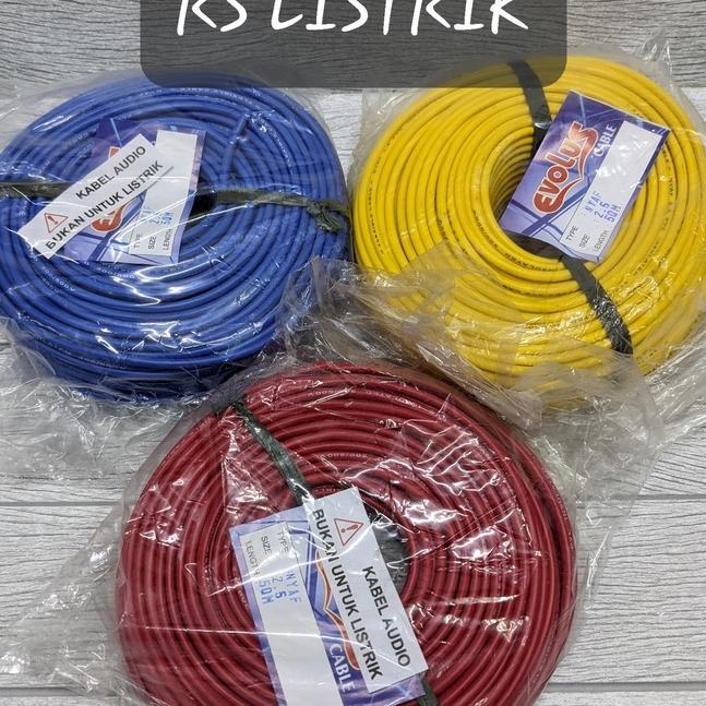 Kabel Nyaf 2,5Mm Serabut 50Meter Kabel Tunggal Serabut