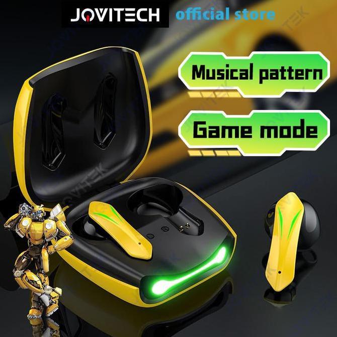 CODJovitech Wireless Headset Bluetooth 5.2 Earbuds HiFi Stereo Handsfree bumblebees R05 TWS Earphone