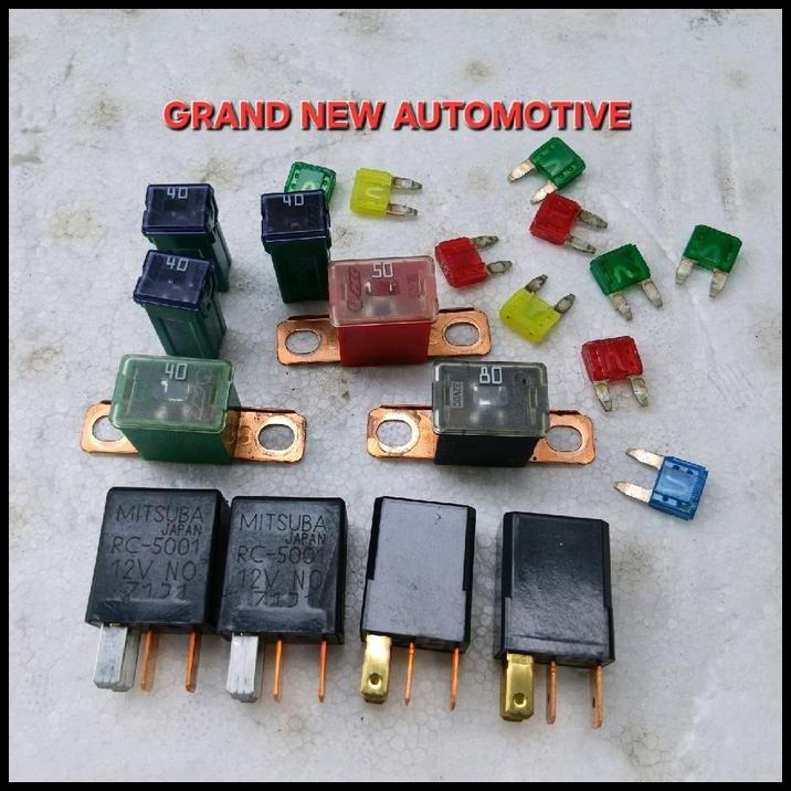 GRATIS ONGKIR RELAY SEKRING PUSAT HONDA JAZZ GD3 CITY GD8 VTEC IDSI ORI SET 