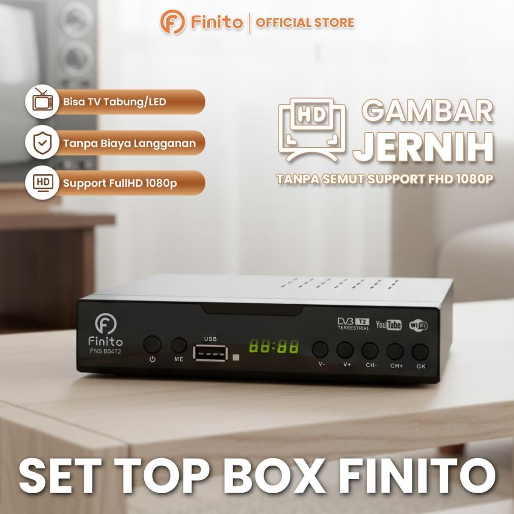 SAMOETLAPAK FINITO SET TOP BOX TV DIGITAL FINITO RECEIVER STB DVB T2 TV TABUNG PREMIUM