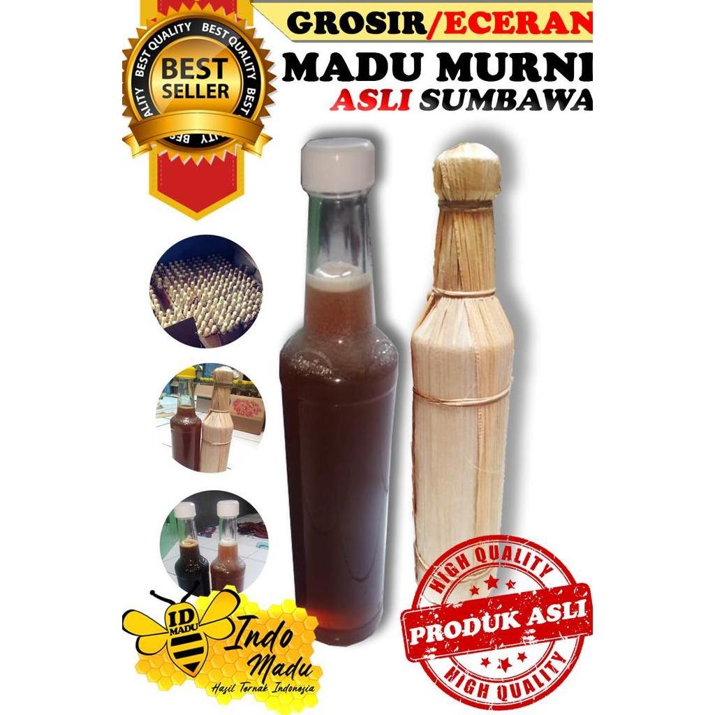 NEW MADU COKLAT MURNI ASLI SUMBAWA 100% ORIGINAL PURE HONEY PETERNAKAN ORI