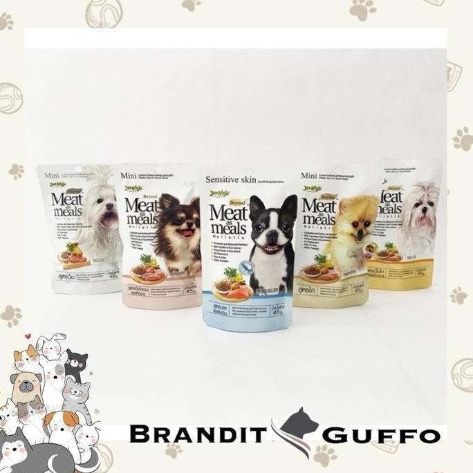 Dogndog- Jerhigh Meat As Meals Holistic Anjing Snack Anjing Topping Dog Food