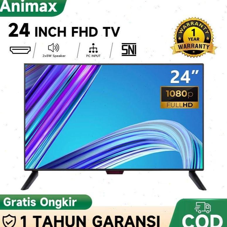VELMOURACOLLCET ANIMAX SAKURA TV DIGITAL 24 INCH TV LED DIGITAL 21/22/24/25/27/30 INCH TELEVISI FHD 