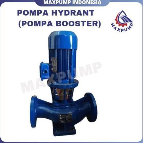 TERLARIS MAXPUMP POMPA DORONG BOOSTER IRG80-100-2.2 3 380V 44.7 KUBIK PER JAM 10 METER 3 INCH INDUST