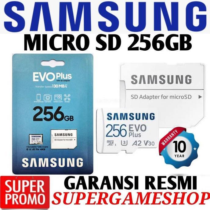 NEW MEMORY CARD MICRO SD 256GB - MICRO SD 256GB SAMSUNG  MICRO SD 256GB ORI