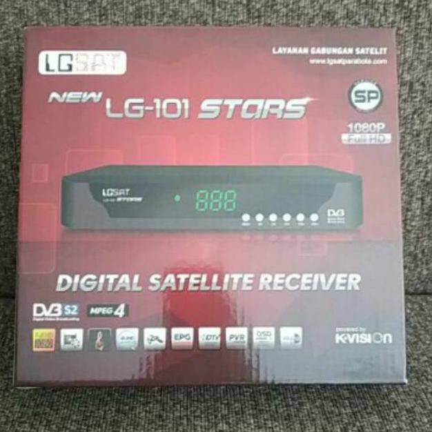 VELMORA RECEIVER PARABOLA LGSAT STARS  STAR GARDINER OTTIMO INCLUDE VOUCHER 50RB  BY K VISION KVISIO