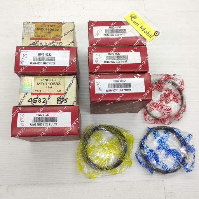 Ring Seher L300 Bensin 84-88 1600Cc Oversice 0.50 4G32 G/B Md110634 Terbaru
