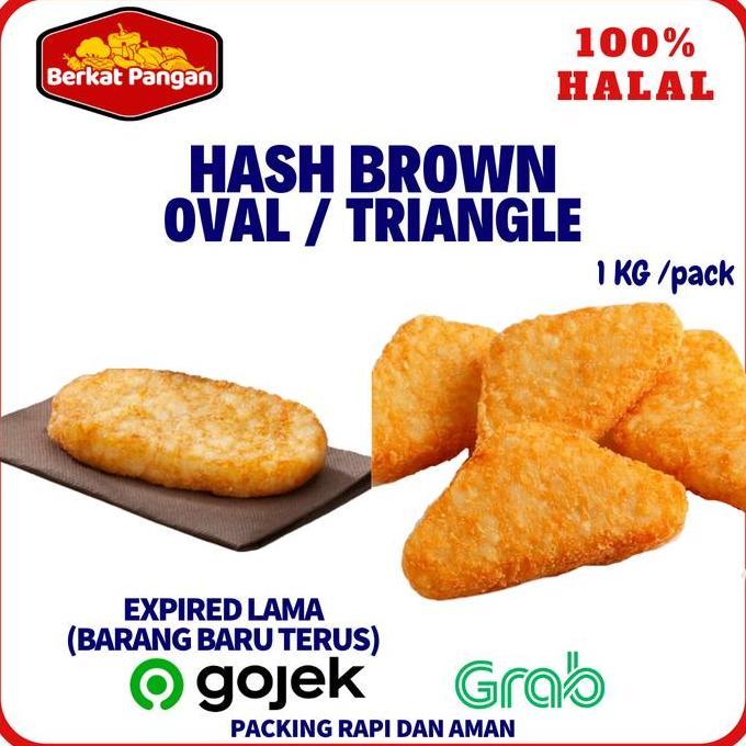 Verdura- Kentang Hash Brown Triangle 1 Kg