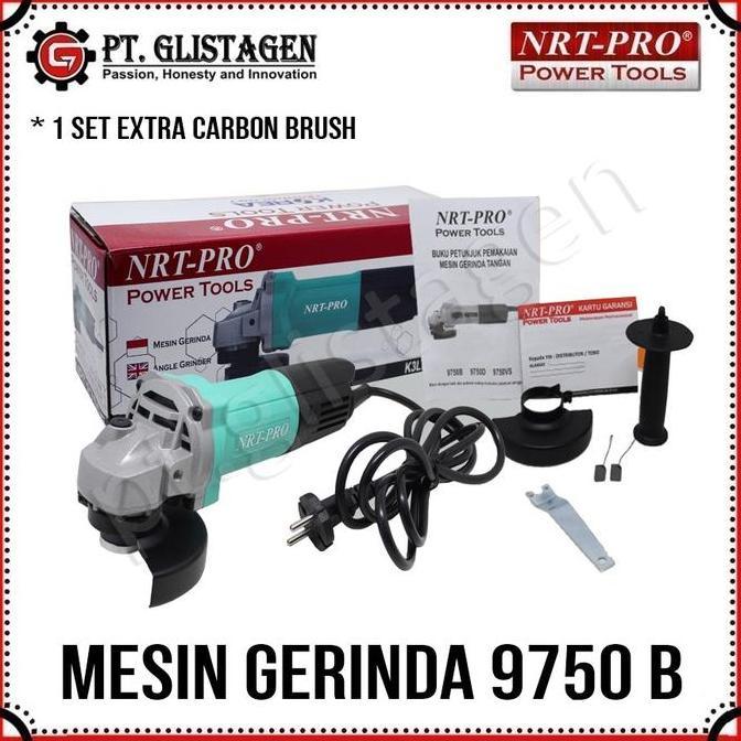 Sale Nrt-Pro Mesin Gerinda Listrik 9750 B 4" 720W Tahan Panas Cocok Pegangan Kecil Dengan Extra Carb