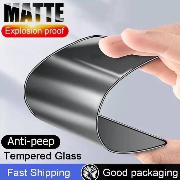 Pelindung Layar Tempered Glass Keramik Matte Soft Ceramic Film Anti Spy Kompatibel Untuk Infinix Sma