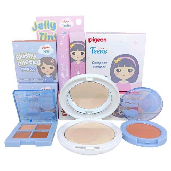 Paket Peon Make Up Untuk Anak Anakpaket Make Up Lengkap Bedak Eyeshadow Blush On