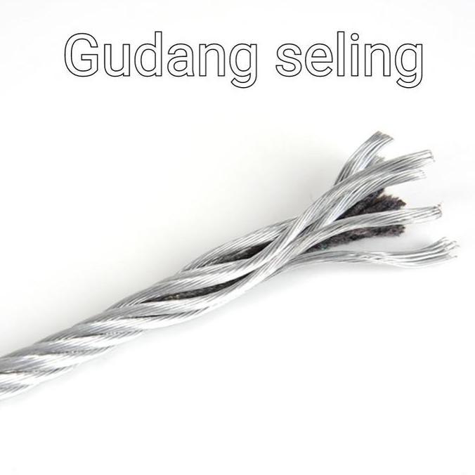 Promo Kawat Sling Galvanis 2Mm / Kawat Seling Galvanis 2Mm Cod