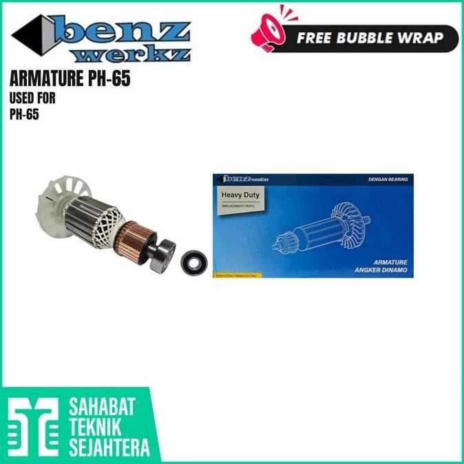 Murah Benz Armature Ph65 Angker Mesin Bor Bobok Tembok Jack Hammer Demolition For Hitachi Azg 15 Ph 
