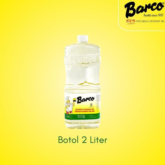 Kordesan - BARCO Minyak Goreng Kelapa Botol 2 Ltr - Minyak Kelapa Murni