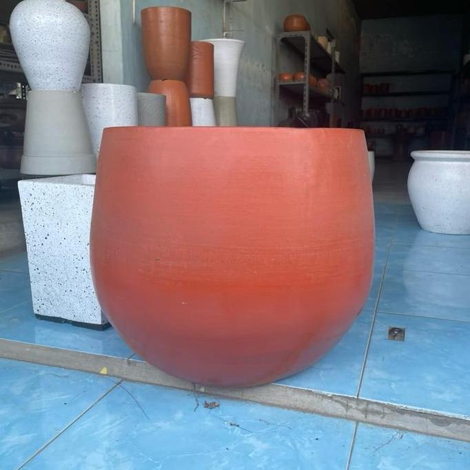 Pot gerabah tanah liat// size besar