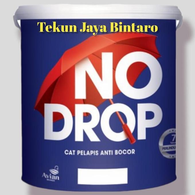Cat Tembok Waterproofing NO DROP Abu Abu Muda 010 (20 kg)