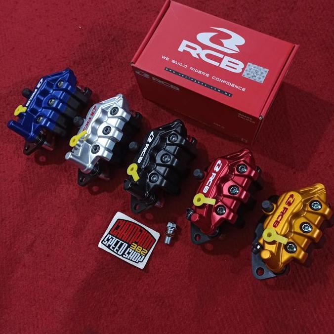 Kaliper Rem Depan RCB S Series 2 Piston 2P P2 Jupiter MX Old Soul GT