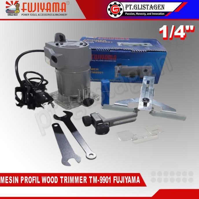 Fujiyama Tm9901 Mesin Trimmer Kayu Profil Kayu Router Kayu Tm-9901