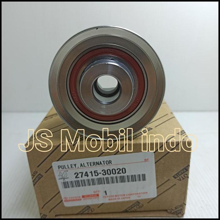 DISKON PULLY DINAMO CAS PULLY ALTERNATOR TOYOTA FORTUNER INNOVA HILUX DIESEL 