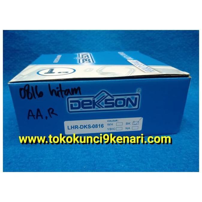 Handle Pintu Almunium Dekson / LHR 0816 Dekson Hitam