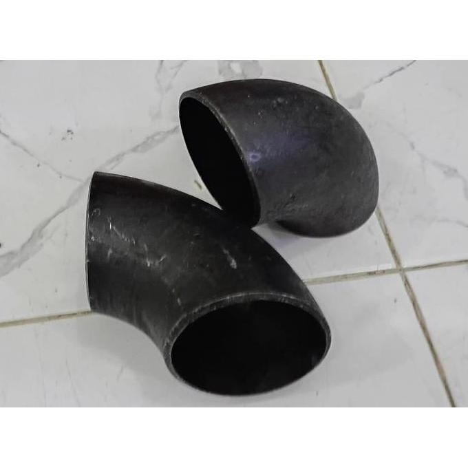 READY  Elbow Las Besi 2,5 inch  Pipa Las / Elbo Lbow Keni Knee Pipa Las Knee Penyambung Pipa Besi 2 