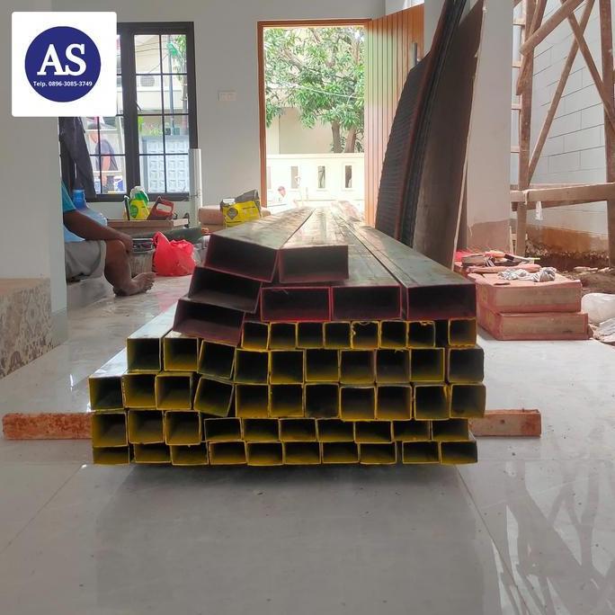besi hollow 40x80 2mm galvanis