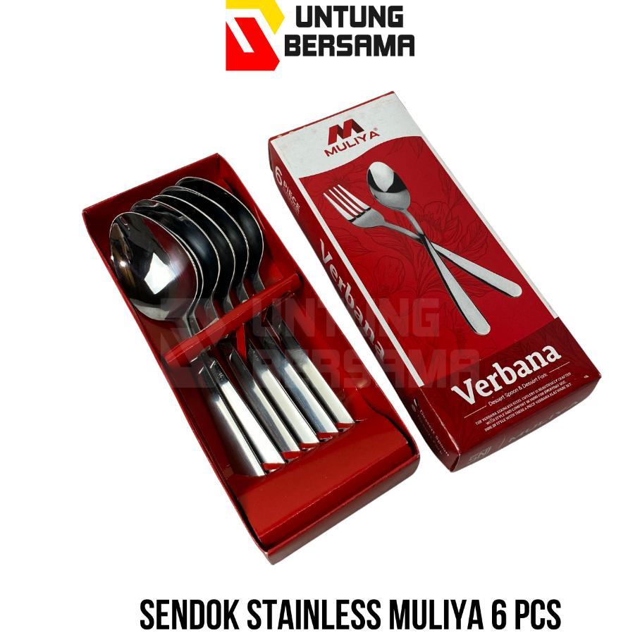 Muliya Sendok Makan Stainless Verbana Tebal (6 Pcs)