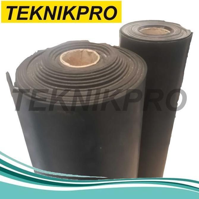 Karet Rubber Gasket Lembaran 5 mm x 1,5 mtr lebar