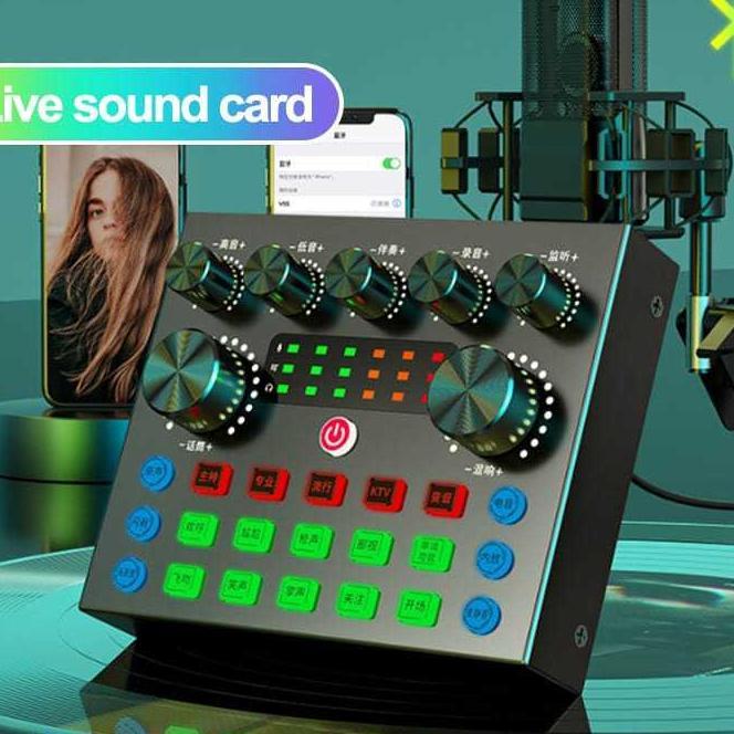 Promo Bonkyo V8S Soundcard Bluetooth Audio Usb External