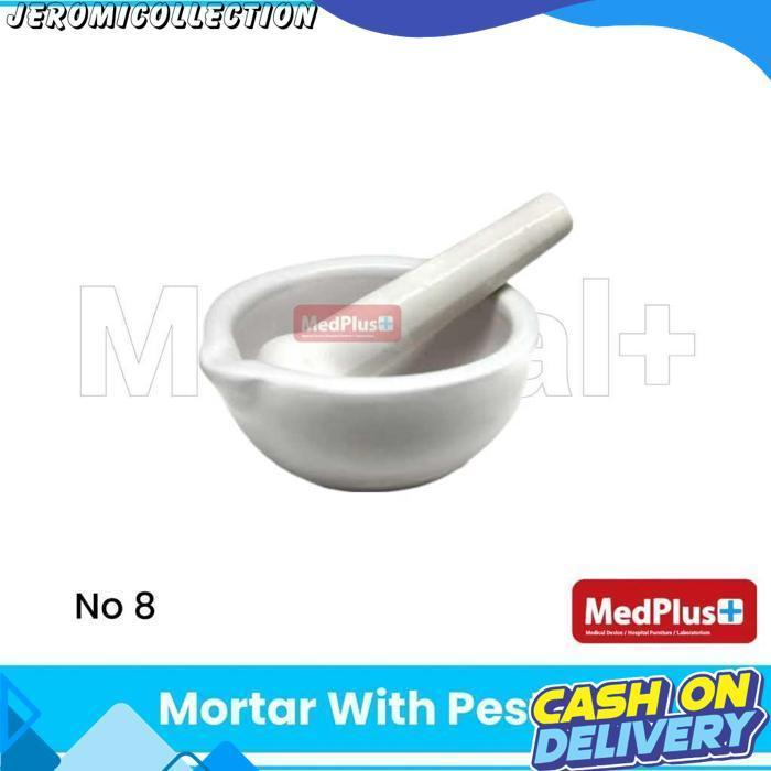 Mortir Stemper 13 Cm Mortar Pestle Lumpang Alu Penumbuk Obat 4/11