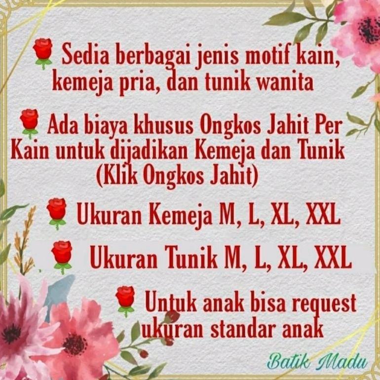 big promo 12 motif tunik / tunik batik full trikot free masker / dress wanita / blouse wanita / atas