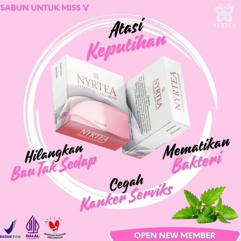 Sabun Kewanitaan Terbaik Feminine Care Soap By Nyrtea